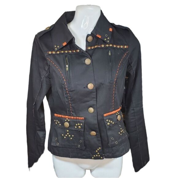 lovestitch Jackets & Blazers - LOVESTITCH RARE embellished studded jacket S
